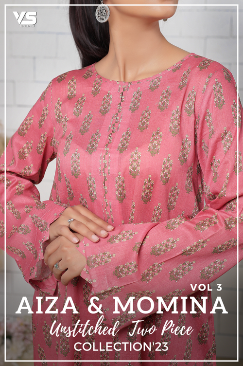 Aiza Momina Two Piece Unstitched Collection 2023