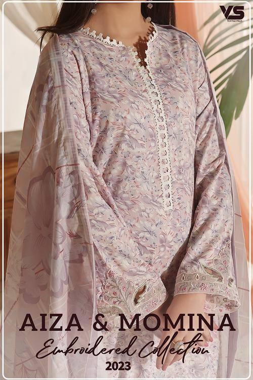 Aiza Momina Embroidered Collection 2023