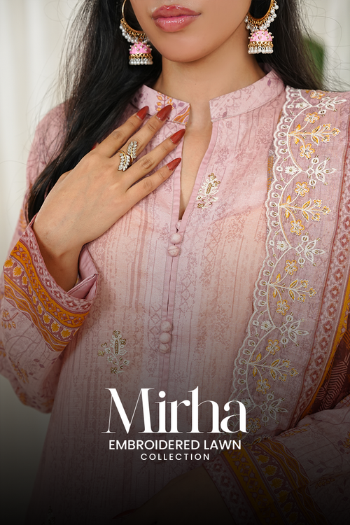 Mirha Embroidered Lawn Collection 2026