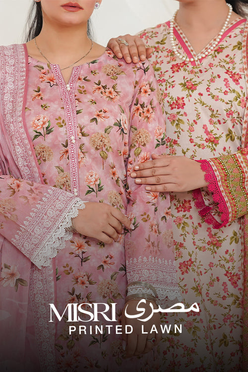 Misri Printed Summer Lawn Collection 2026