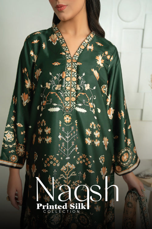 Naqsh Printed Silk Collection 2025