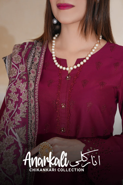 Anarkali Embroidered Lawn Collection 2026