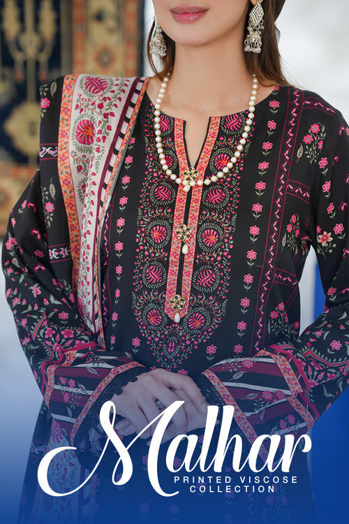 Malhar Printed Viscose Winter Collection 2025