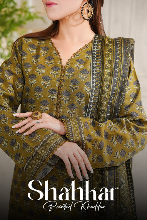Shahkar Printed Khaddar Collection 2025