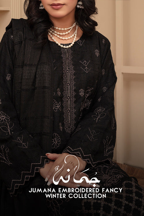 Jumana Embroidered Dhanak Winter Collection 2025