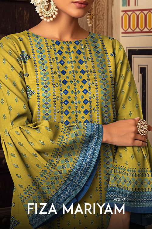 Fiza Mariyam Printed Khaddar Winter Collection 2025