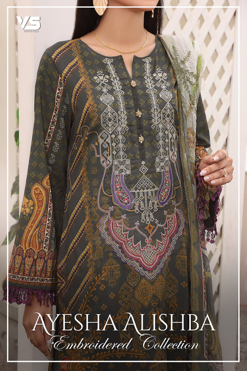 Ayesha Alishba Embroidered Lawn Collection 2023