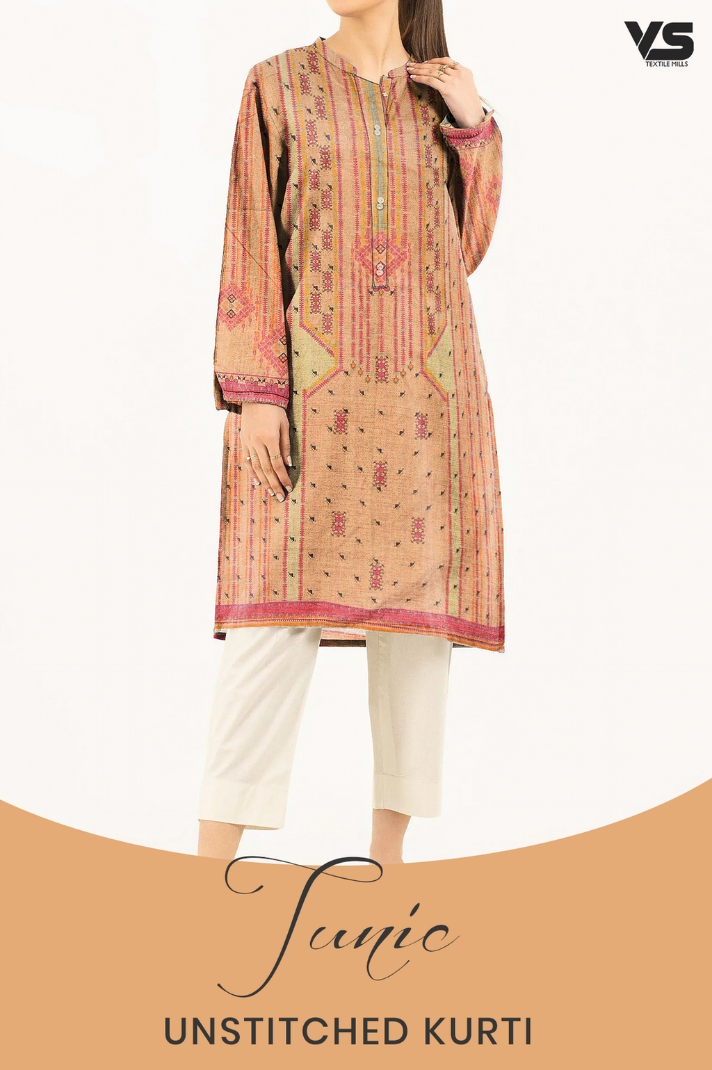 Tunic Unstitched Shirts at Rs 1000/- – VS Textile