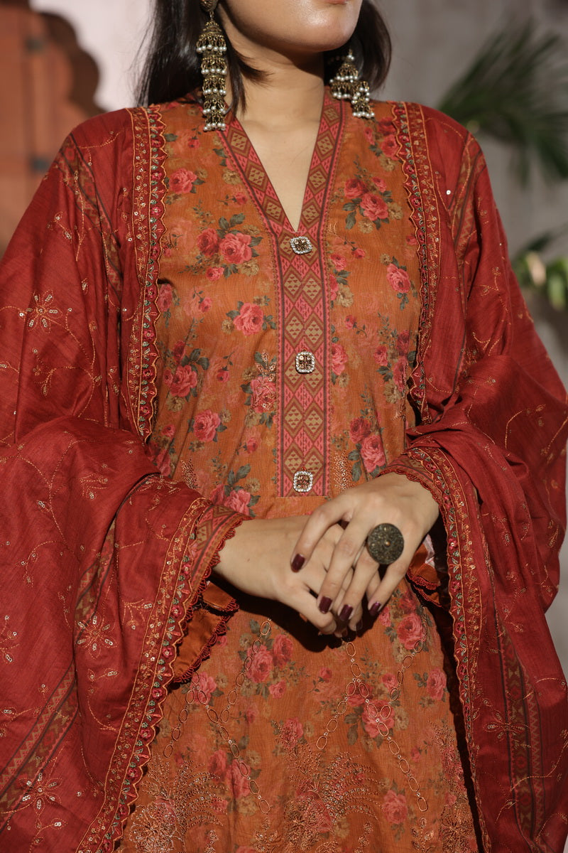 Zynah Chikankari D-696