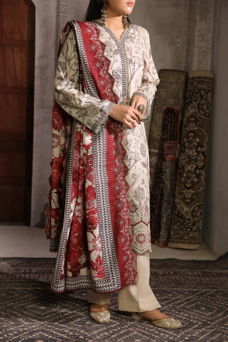 Shahkar Emb Khaddar D-002