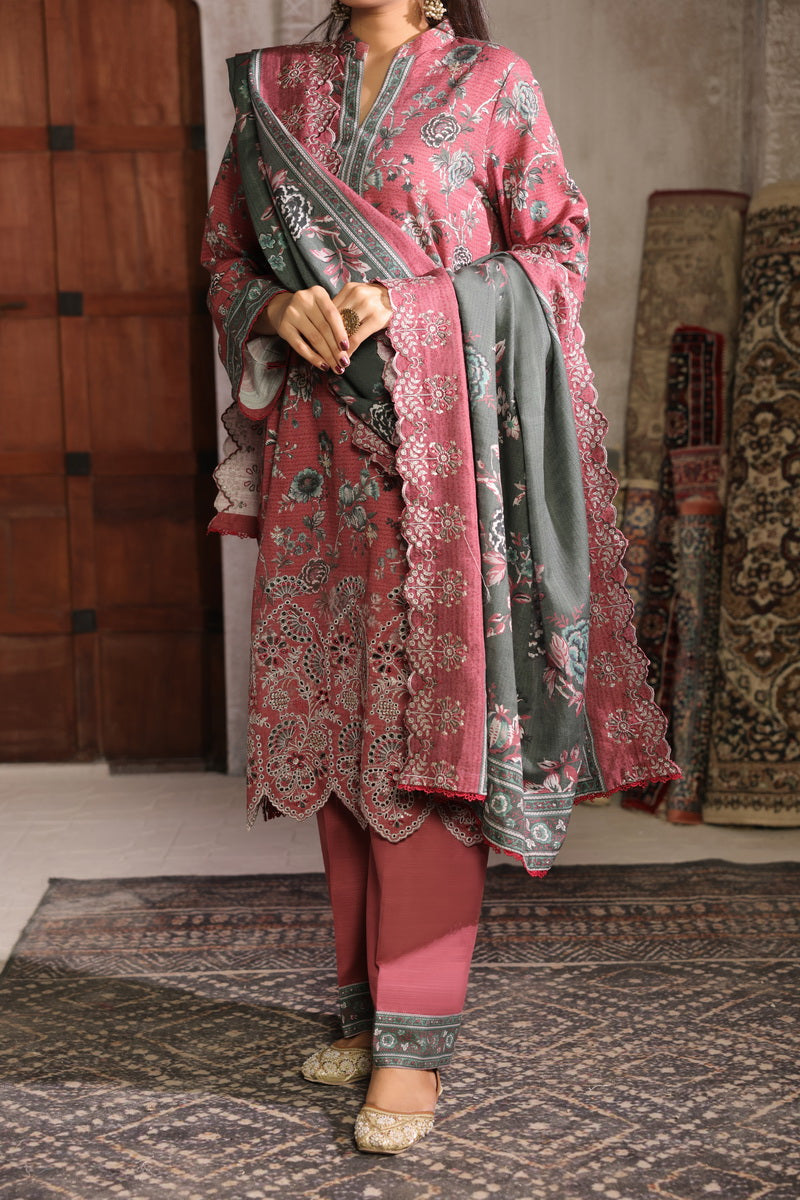 Shahkar Emb Khaddar D-010