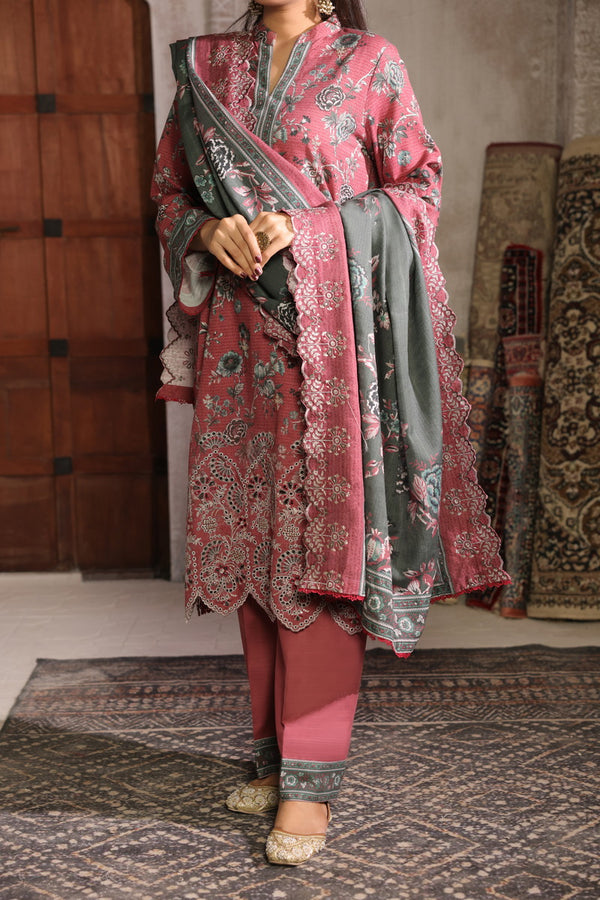 Shahkar Emb Khaddar D-010