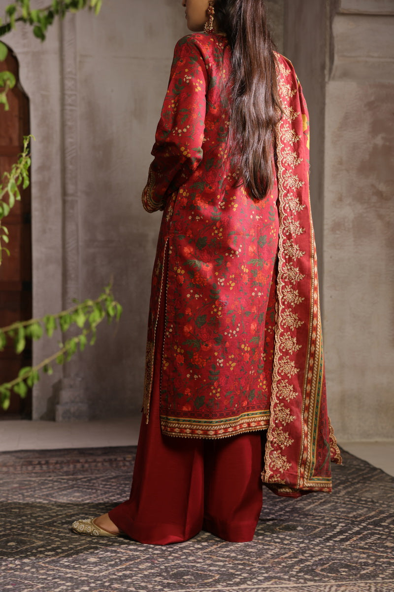 Shahkar Emb Khaddar D-001