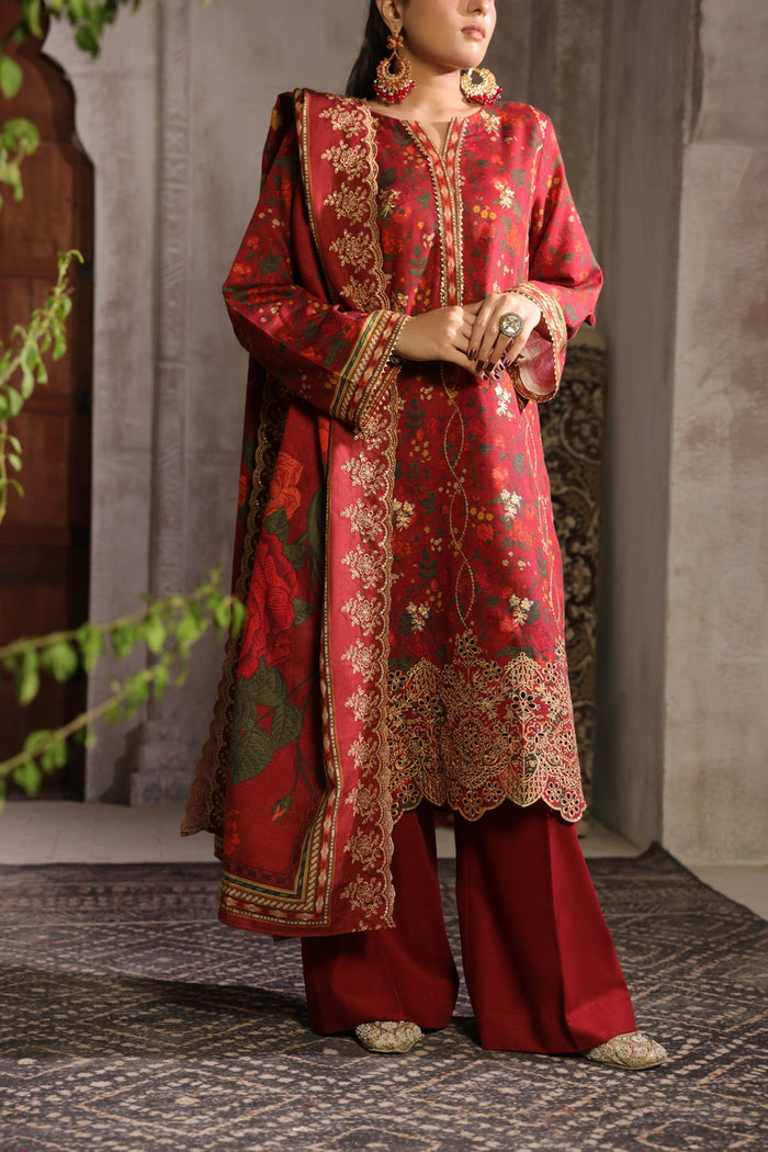 Shahkar Emb Khaddar D-001