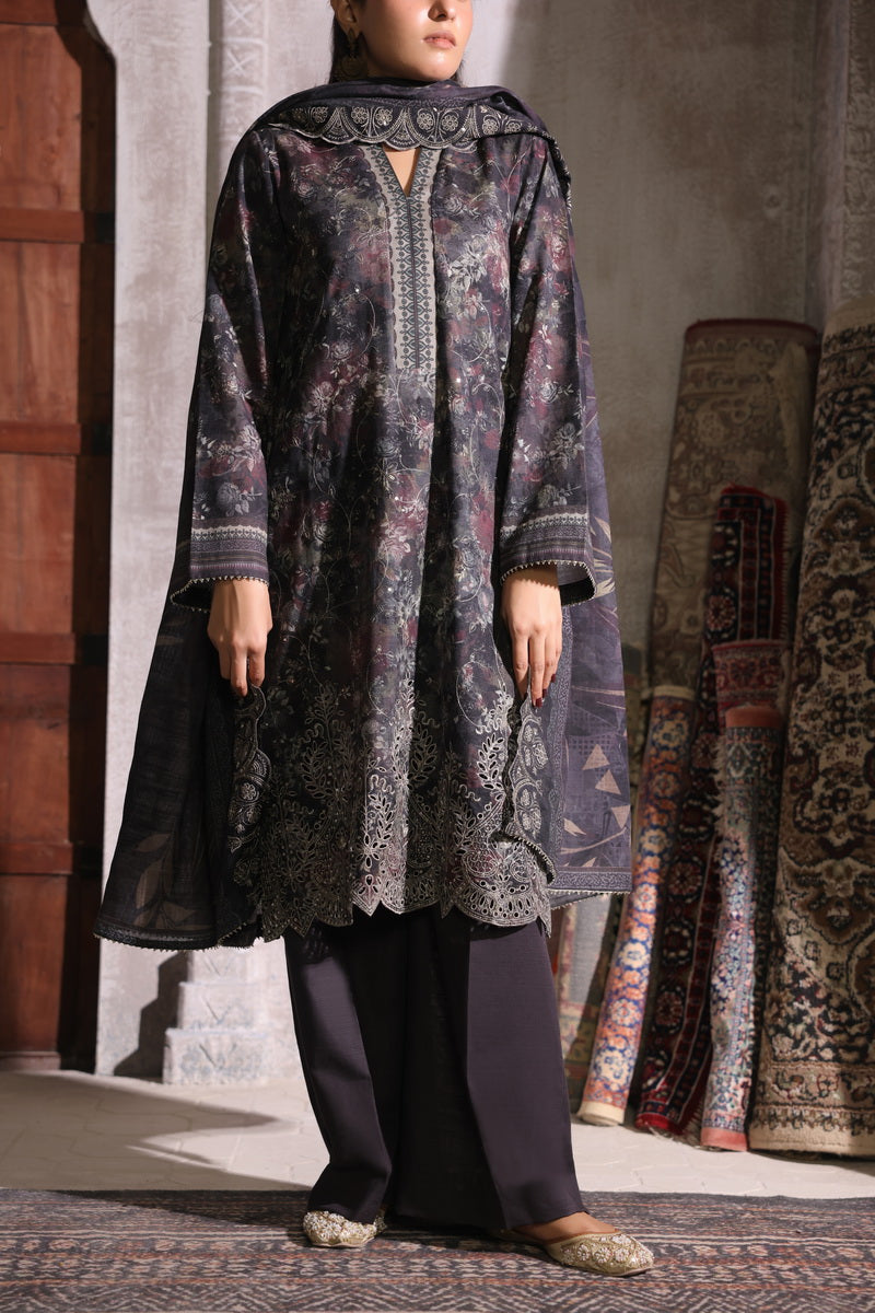 Shahkar Emb Khaddar D-005