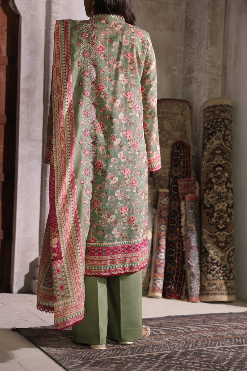 Shahkar Emb Khaddar D-008