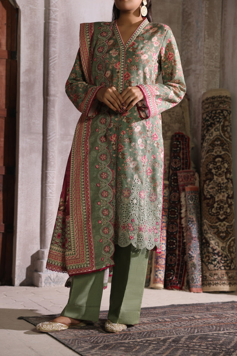 Shahkar Emb Khaddar D-008