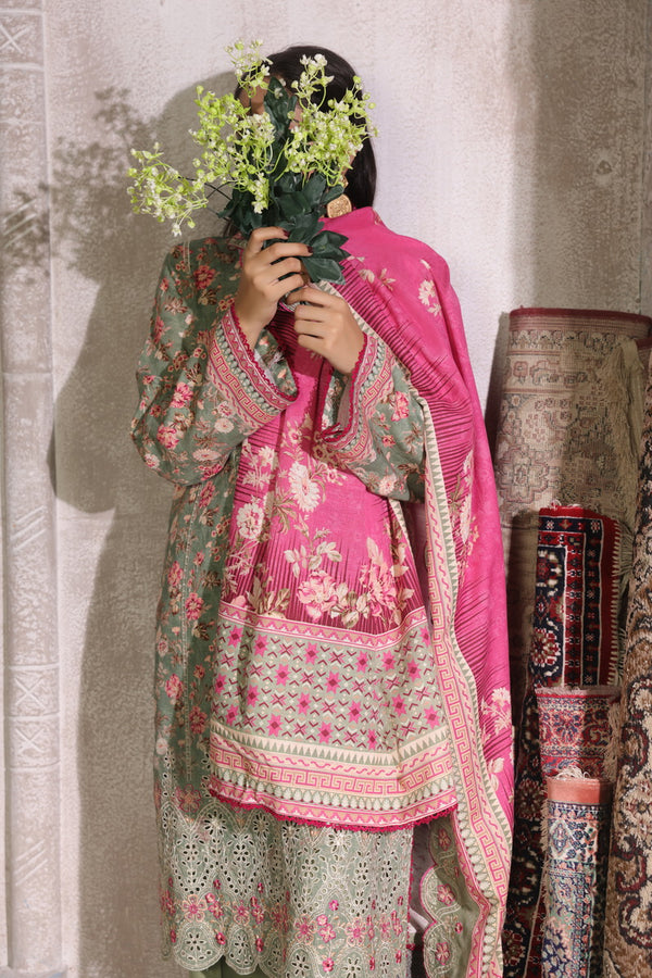 Shahkar Emb Khaddar D-008