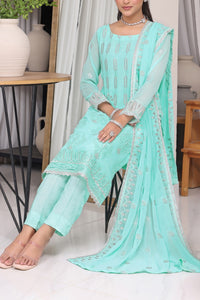 Jahanara Emb Chiffon D-10