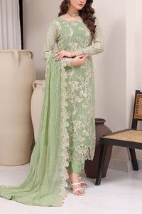 Jahanara Emb Chiffon D-04