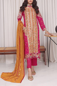 Jahanara Emb Chiffon D-07