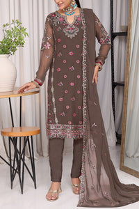 Jahanara Emb Chiffon D-01