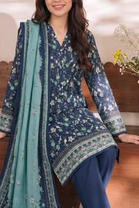 Misri Unstitch 3 Pcs Lawn D-953