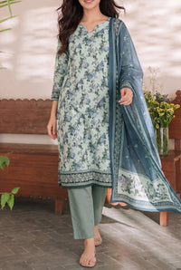 Misri Unstitch 3 Pcs Lawn D-954