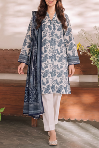 Misri Unstitch 3 Pcs Lawn D-957