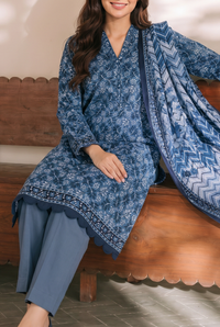 Misri Unstitch 3 Pcs Lawn D-967