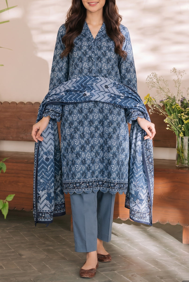 Misri Unstitch 3 Pcs Lawn D-967