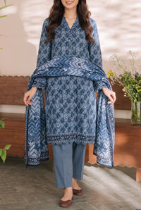 Misri Unstitch 3 Pcs Lawn D-967