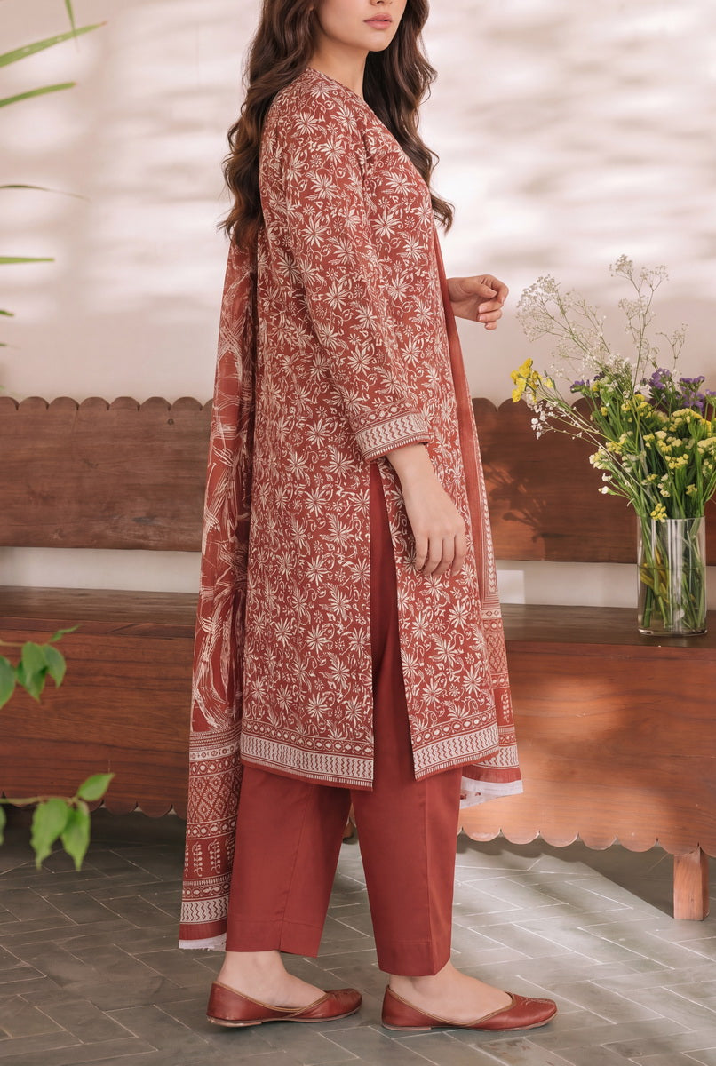 Misri Unstitch 3 Pcs Lawn D-969