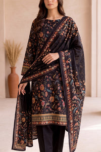 Shahkar Printed 3 Pcs Unstitch Khaddar D-1012