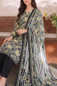 Misri Unstitch 3 Pcs Lawn D-951