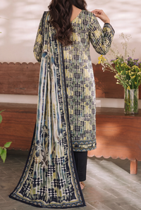 Misri Unstitch 3 Pcs Lawn D-951