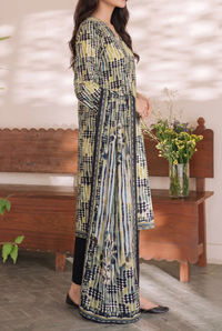 Misri Unstitch 3 Pcs Lawn D-951