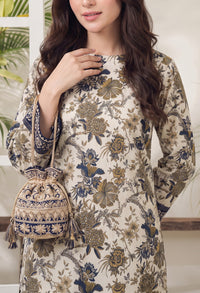 Jhalak Linen Unstitch 3 Pcs Winter D-14172
