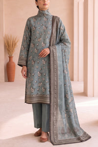 Shahkar Printed 3 Pcs Unstitch Khaddar D-1023
