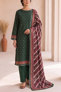 Shahkar Printed 3 Pcs Unstitch Khaddar D-1024