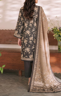 Shahkar Printed 3 Pcs Unstitch Khaddar D-1029