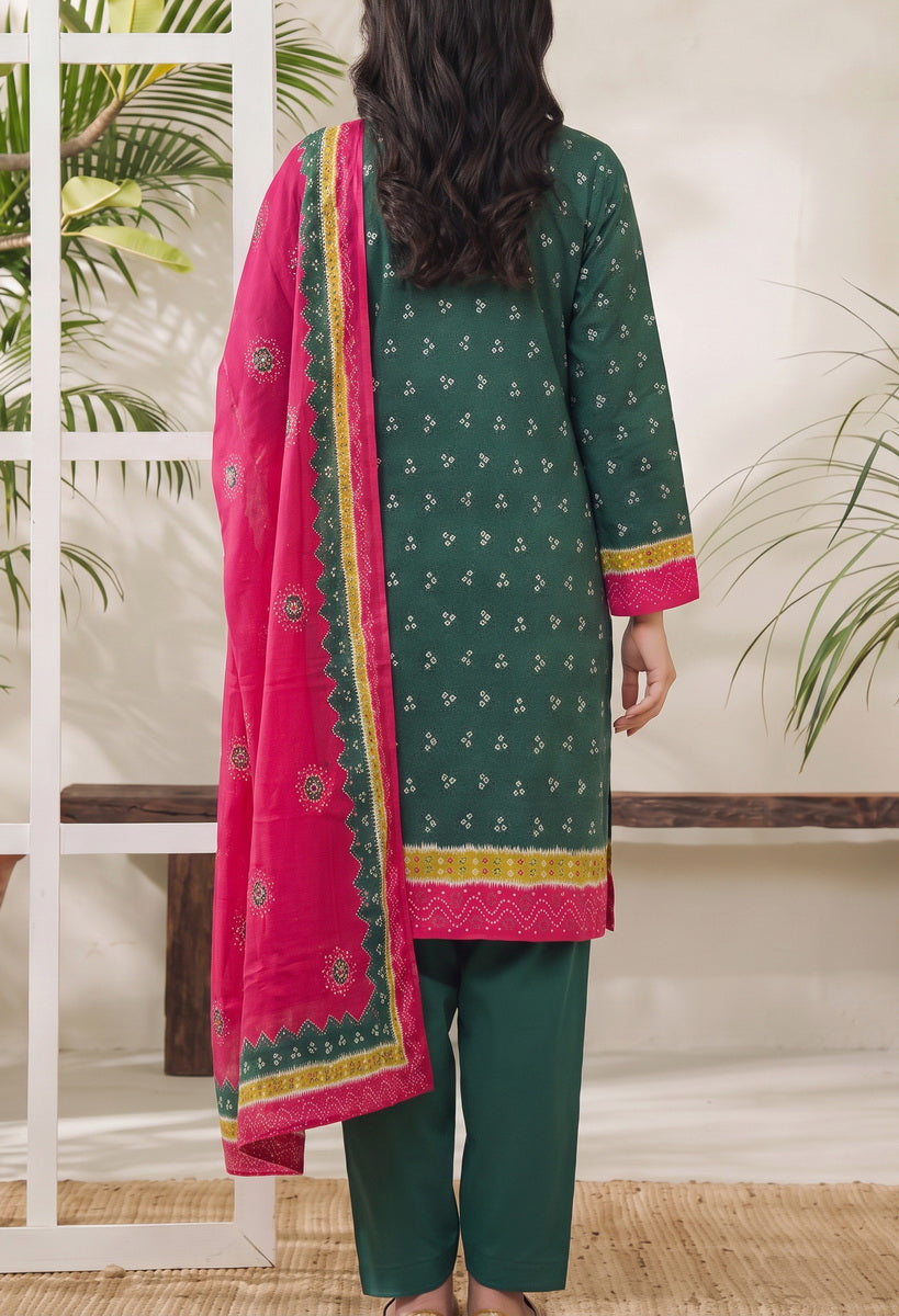 Jhalak Linen Unstitch 3 Pcs Winter D-14148