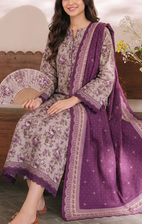 Shahkar Printed 3 Pcs Unstitch Khaddar D-1030