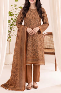 Jhalak Linen Unstitch 3 Pcs Winter D-14145