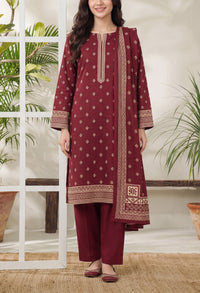 Jhalak Linen Unstitch 3 Pcs Winter D-14149