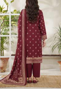 Jhalak Linen Unstitch 3 Pcs Winter D-14149