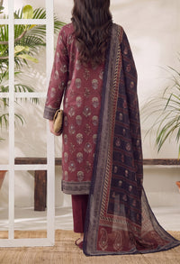 Jhalak Linen Unstitch 3 Pcs Winter D-14074