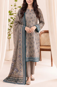 Jhalak Linen Unstitch 3 Pcs Winter D-14146