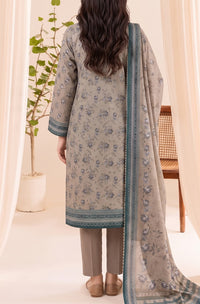 Jhalak Linen Unstitch 3 Pcs Winter D-14146