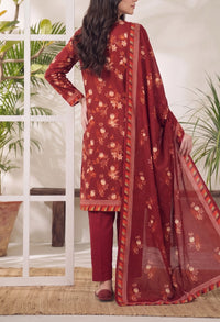Jhalak Linen Unstitch 3 Pcs Winter D-14070